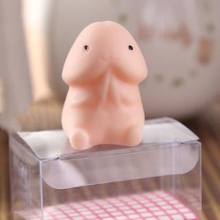 Funny Penis Shape Slow Rebound PU Decompression Toy Slow Rising Stress_1